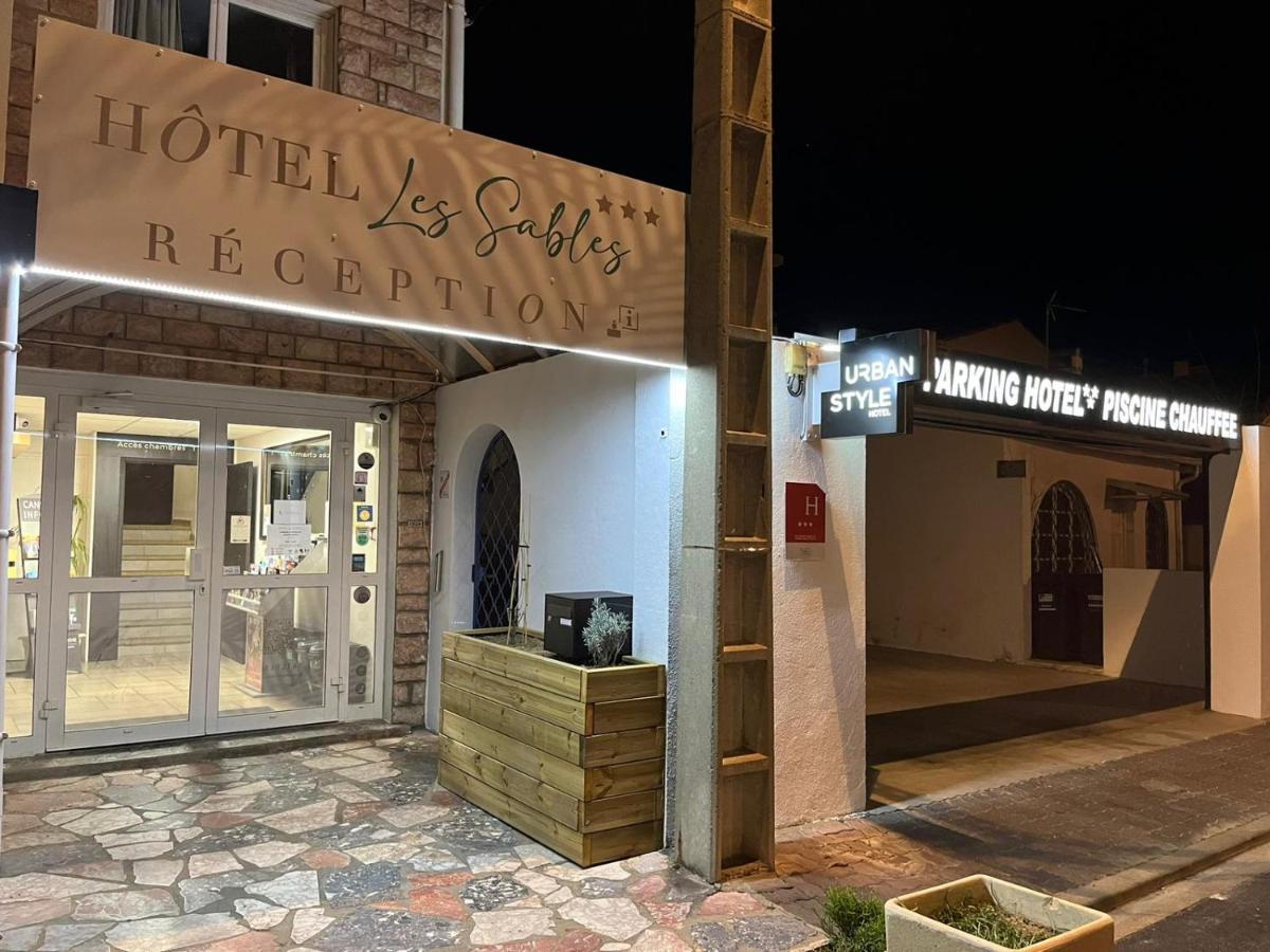 Hotel Les Sables - Urban Style - By Logis Hotels Canet-en-Roussillon Εξωτερικό φωτογραφία